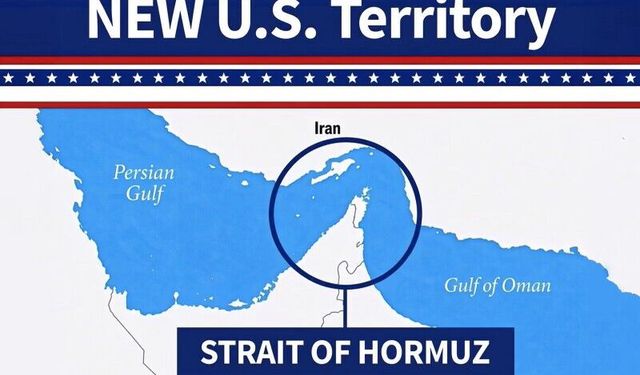 Trump'tan ikinci 'Hürmüz yeni ABD toprağı' paylaşımı