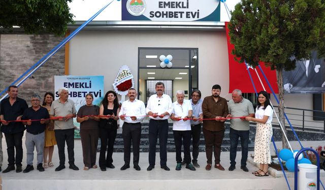 Toroslar’da Emekli Sohbet Evi Hizmete Açıldı