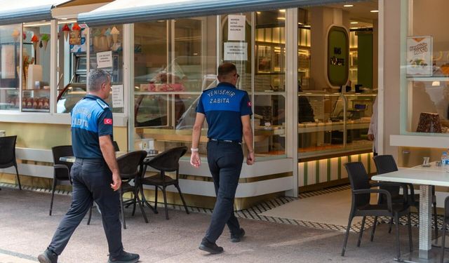 Yenişehir’de pastanelere sıkı denetim