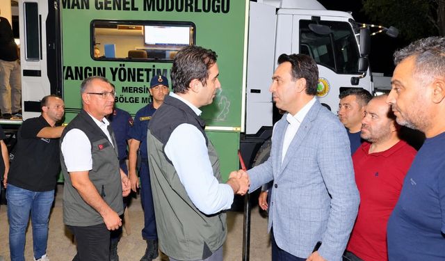 AK Parti Mersin İl Başkanı Aldemir: 'Devletimiz tüm imkanlarıyla sahada'