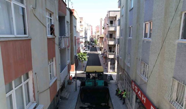 Akdeniz'de yol çalışmaları hız kesmeden sürüyor