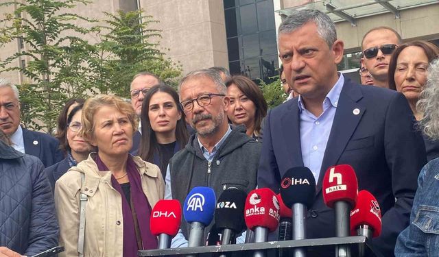 Yeni Parti Genel Başkanı Özel: 'Buradaki katliam insanlığa karşı işlenmiş bir suçtur'