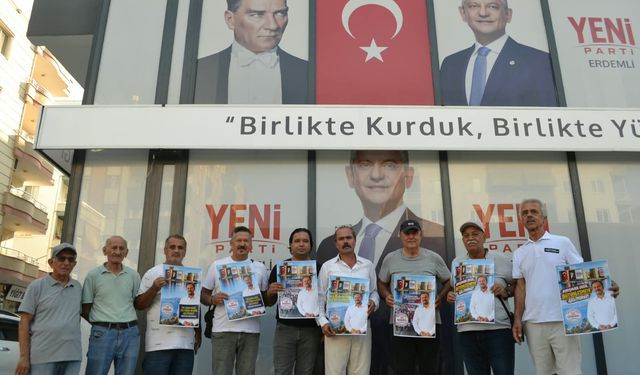 Hakan Demiral, Yeni Parti Erdemli İlçe Başkanlığına adaylığını açıkladı