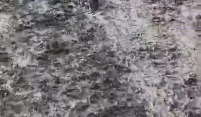 Elazığ'da yağışın ardından sel