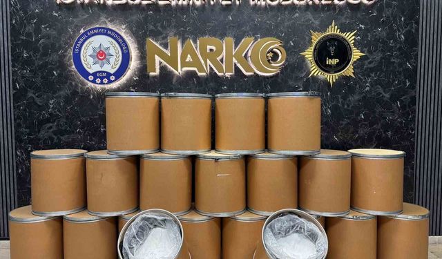 İstanbul'da 'kurye' kılığında uyuşturucu sevkiyatına büyük darbe