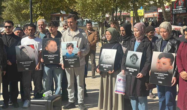Kastamonu'da Aksa Tufanı'nın yıl dönümünde İsrail protesto edildi