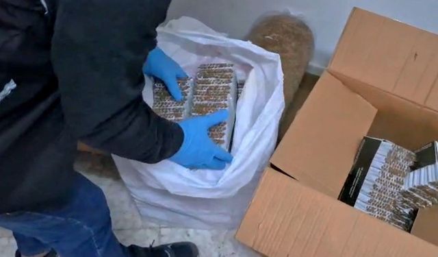 Mersin merkezli 3 ilde kaçakçılık operasyonu: 20 gözaltı