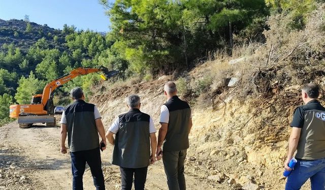 Mersin'de orman yangınlarına karşı yeni aparat test edildi