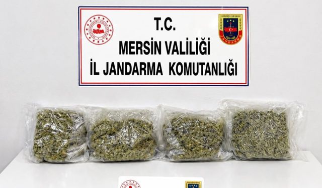 Mersin'de uyuşturucu satıcılarına operasyon: 4 gözaltı