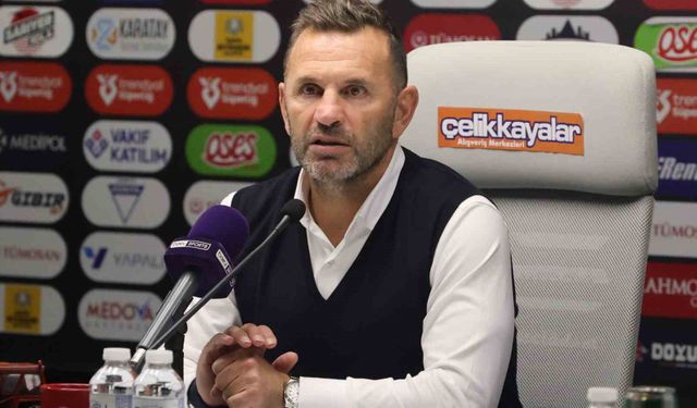 Okan Buruk: 'Kazandığımız için mutluyuz'
