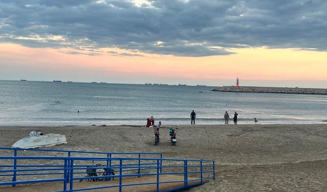 Mersin’de Ekim’de deniz keyfi