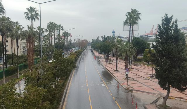 Mersin’de 29 Ekim Perşembe günü trafiğin durumu