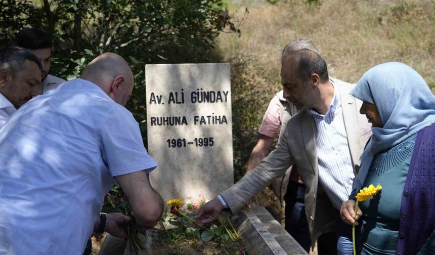 Ali Günday ölümünün 29. yılında mezarı başında anıldı