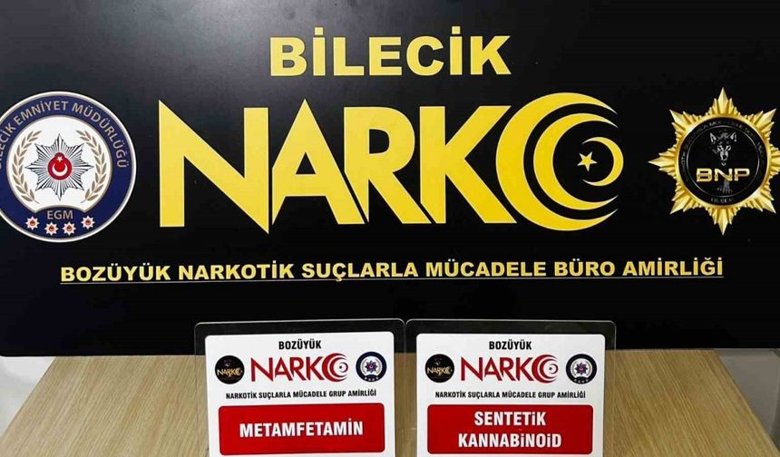 Bilecik’te şehirlerarası otobüste uyuşturucu alarmı