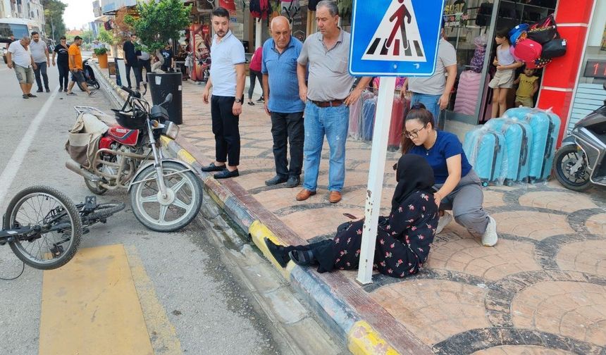 Erzin’de trafik kazası: 2 yaralı