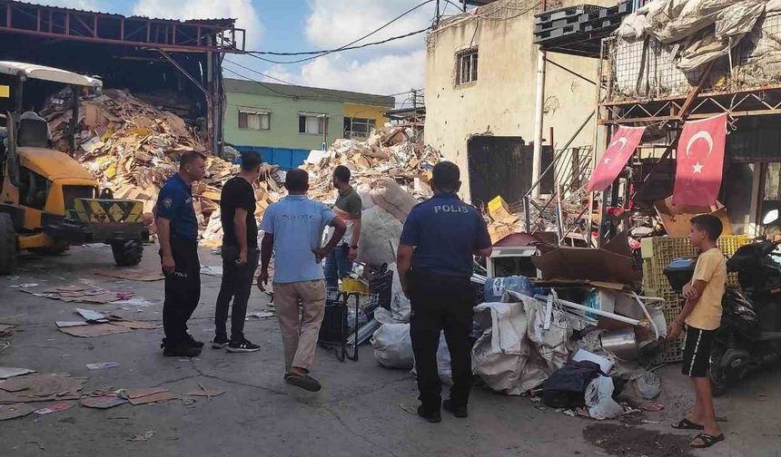 İskenderun’da hurdacılar denetlendi