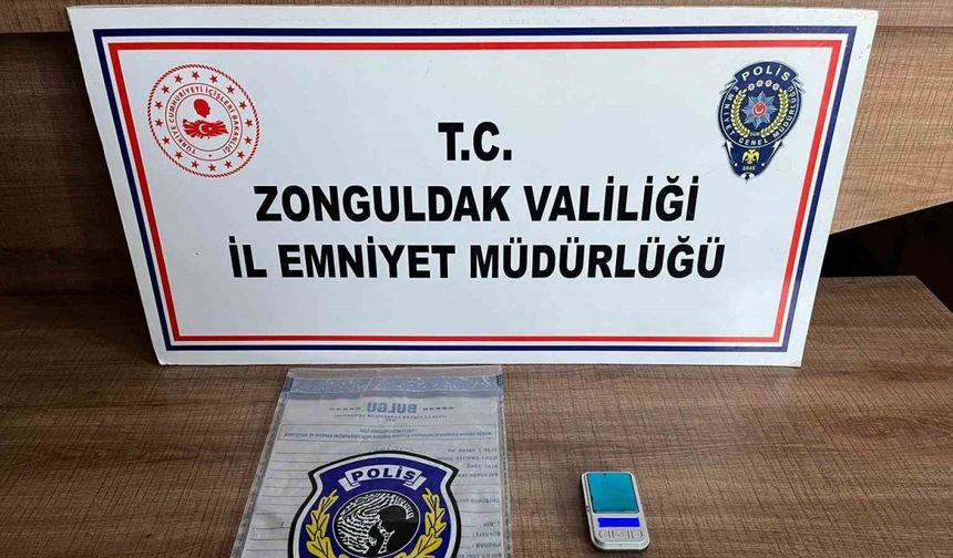 Zonguldak’ta uyuşturucu operasyonu