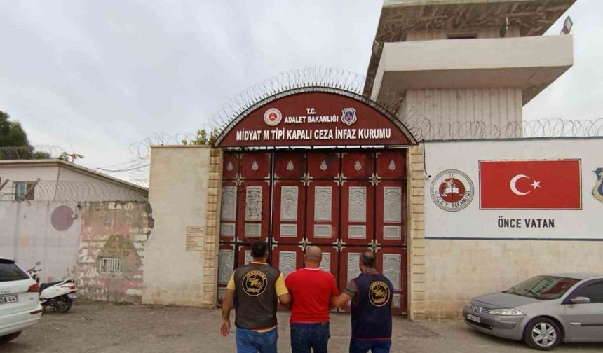 Mardin’de 8 yıl hapis cezası ile aranan firari yakalandı