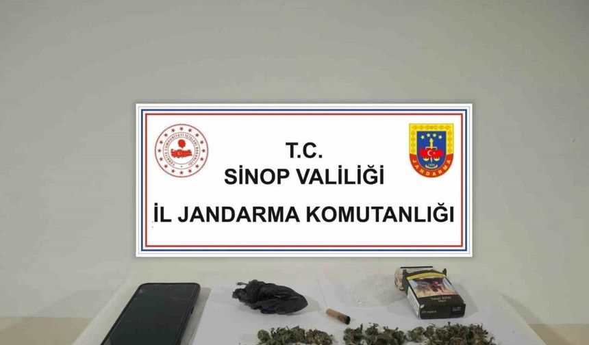 Sinop’ta uyuşturucu operasyonu: 1 gözaltı