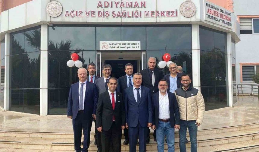 Adıyaman’da 22 Kasım Diş Hekimleri Günü kutlandı