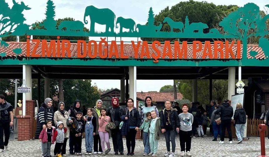 ÇKSM öğrencileri İzmir Doğal Yaşam Parkı’nı gezdi