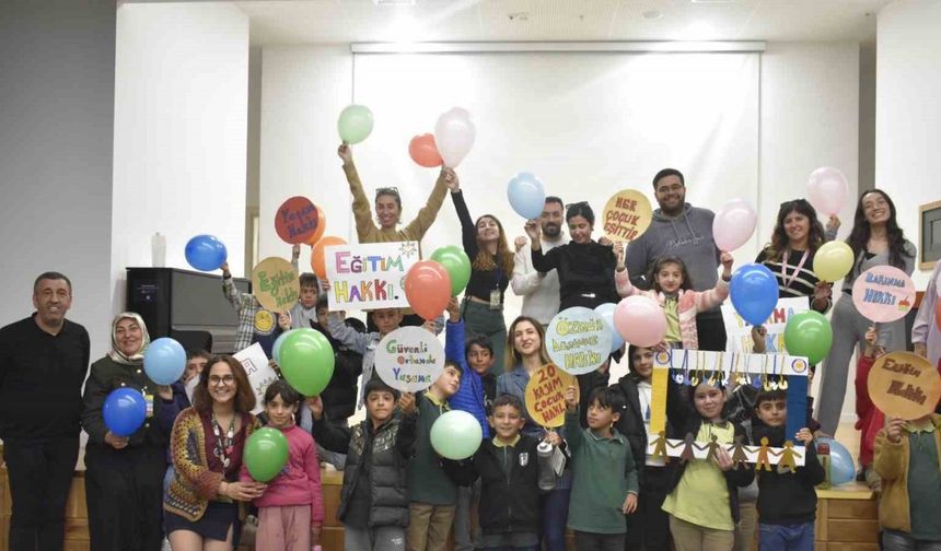 TEGV’DE 20 Kasım Dünya Çocuk Hakları Günü etkinliği