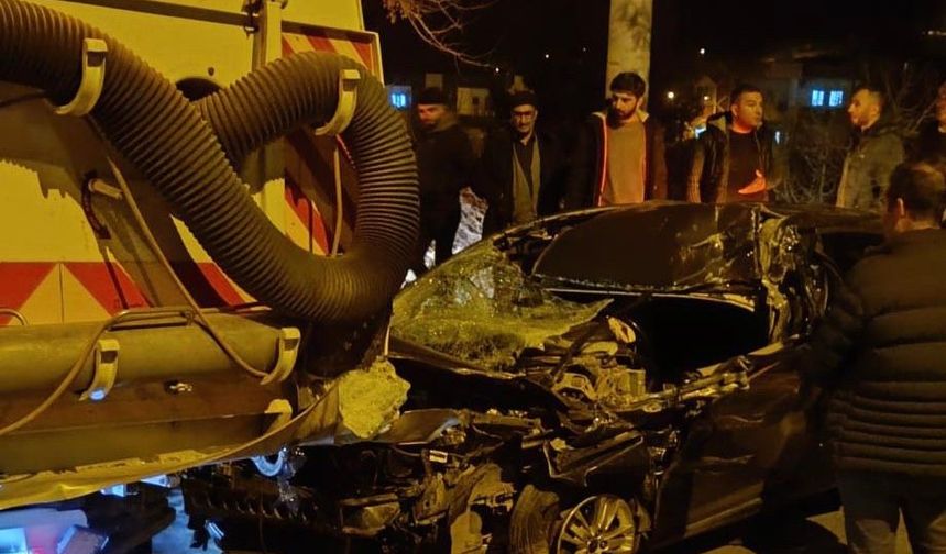 Mardin’de trafik kazası: 2 yaralı