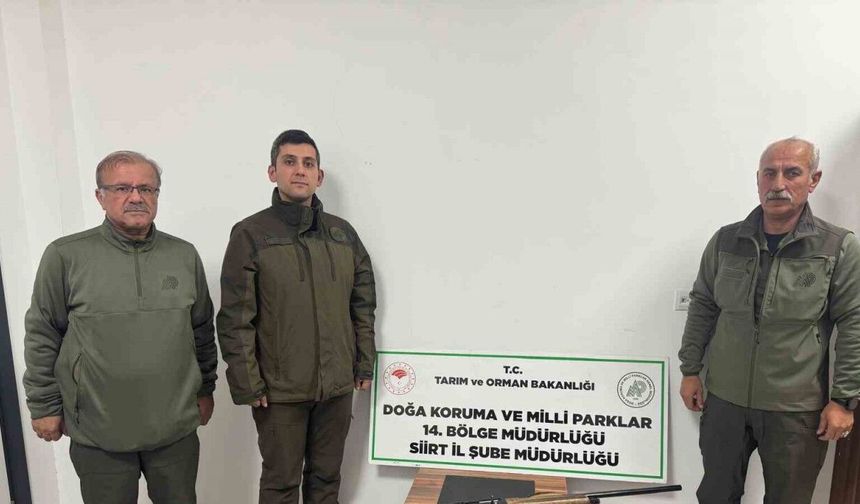 Siirt’te kaçak avcılara 75 bin TL ceza kesildi