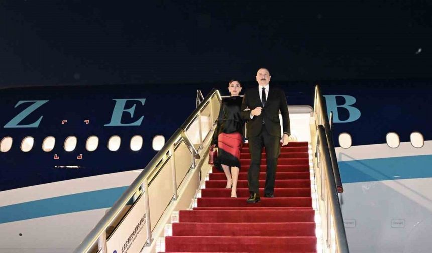 Azerbaycan Cumhurbaşkanı Aliyev Çin’de
