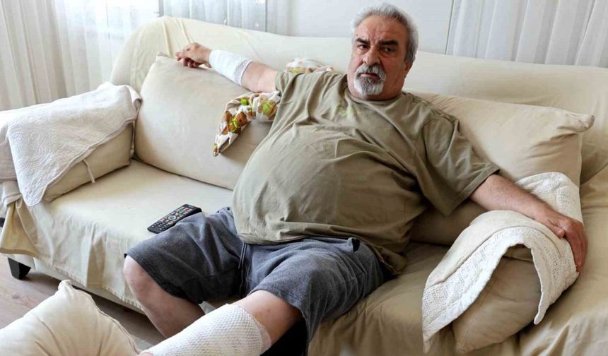 Aksaray’da başıboş köpek dehşeti: 76 dikiş atıldı