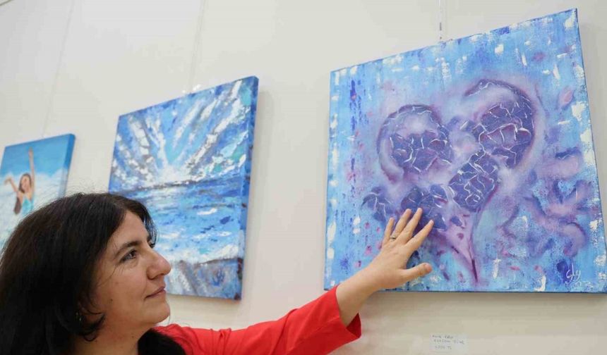 Biyopsiden sanata: Uzman doktordan ilham veren tablo