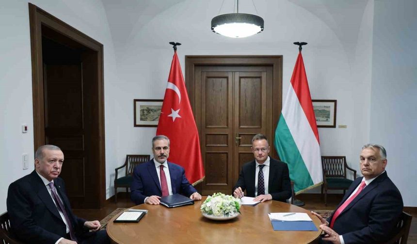 Cumhurbaşkanı Erdoğan, Macaristan Başbakanı Orban ile görüştü