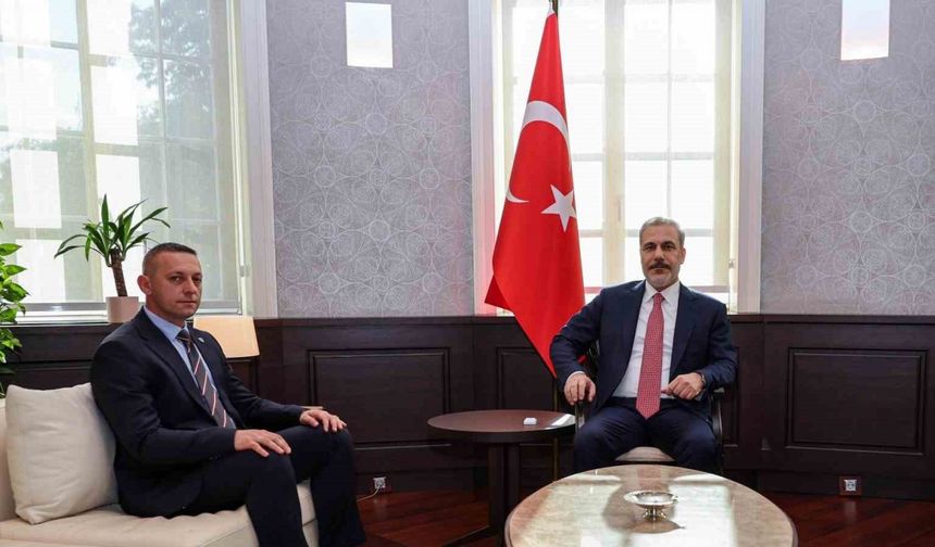 Dışişleri Bakanı Fidan, Sırp milletvekili Şkriyel’i kabul etti