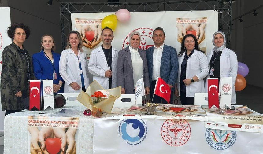 Kütahya’da organ bağışı farkındalık standı