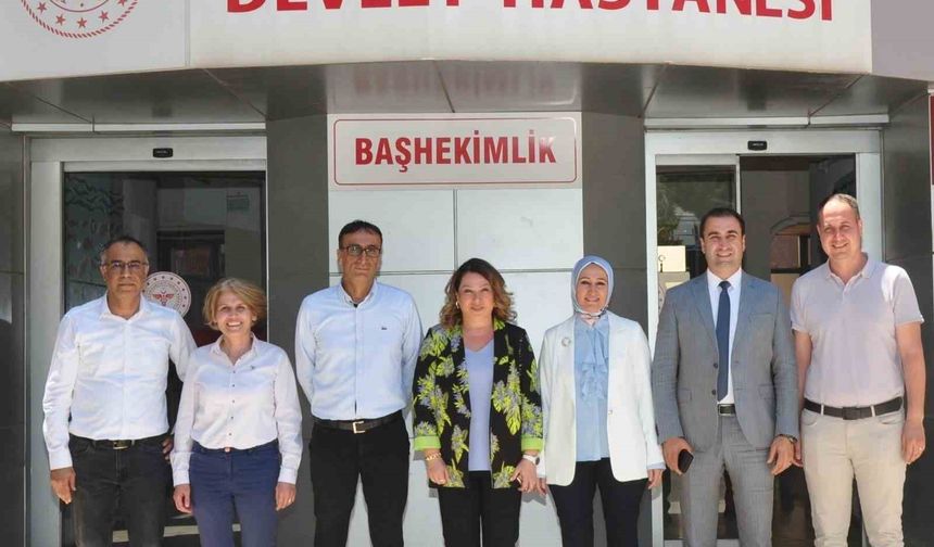 Aydın Devlet Hastanesi’nde bayramlaşma töreni düzenlendi