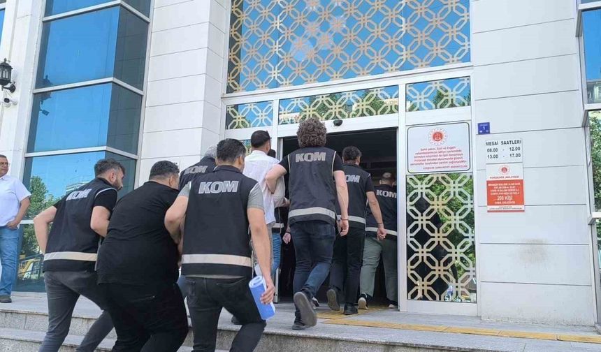 ’Galerici’ adı altında tefecilik yapanlara operasyon: 9 gözaltı