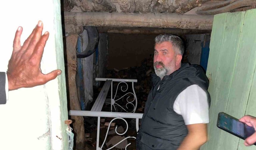 Kırşehir’in Toklümen köyünde sel: 3 ev tahliye edildi