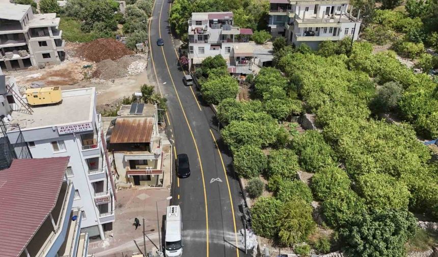 Silifke Atakent’te cadde ve sokakları yeni yüzüne kavuştu