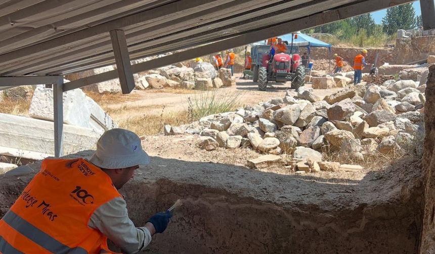 Tralleis Antik Kenti’nde çalışmalar sürüyor