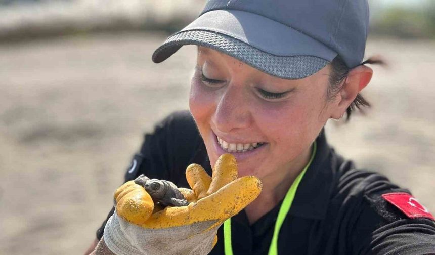 Antalya’da yavru caretta carettaların denizle buluşması için nöbet tutuluyor