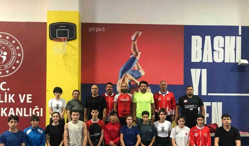 Ju Jitsu No-Gi Avrupa Şampiyonası hazırlıkları Bartın’da devam ediyor