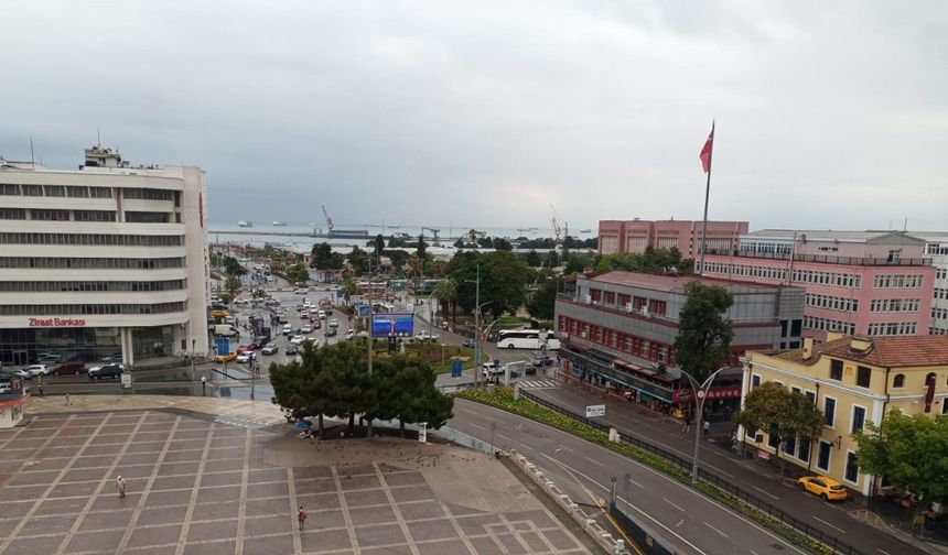 Samsun’u serinleten yağmur