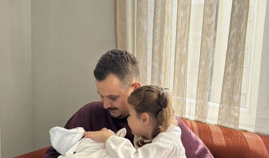 Bayramda çifte mutluluk yaşadılar