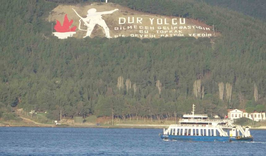 Bozcaada ve Gökçeada’ya bazı feribot seferleri iptal edildi