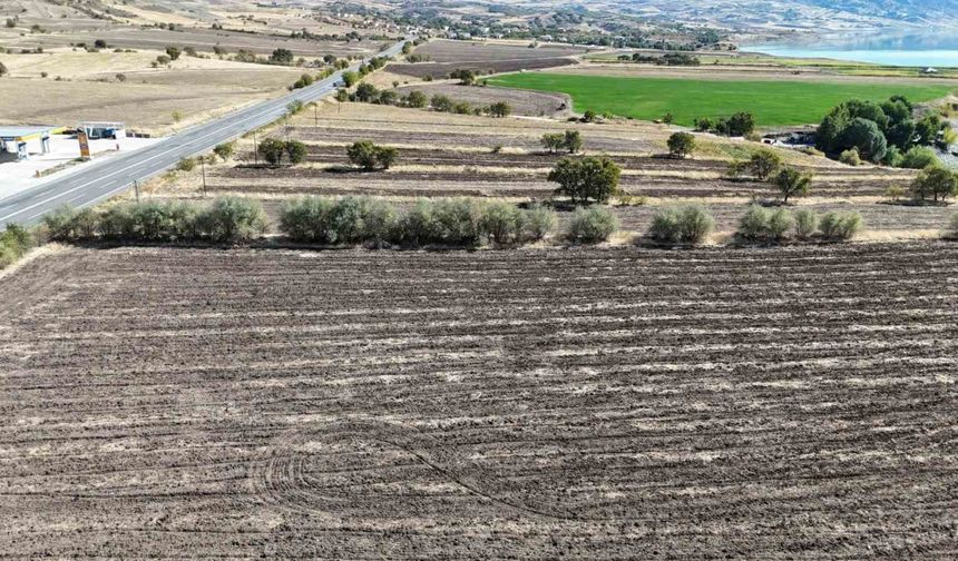 Fransa’dan köyüne döndü, sera kurulumu için çalışmalara başladı