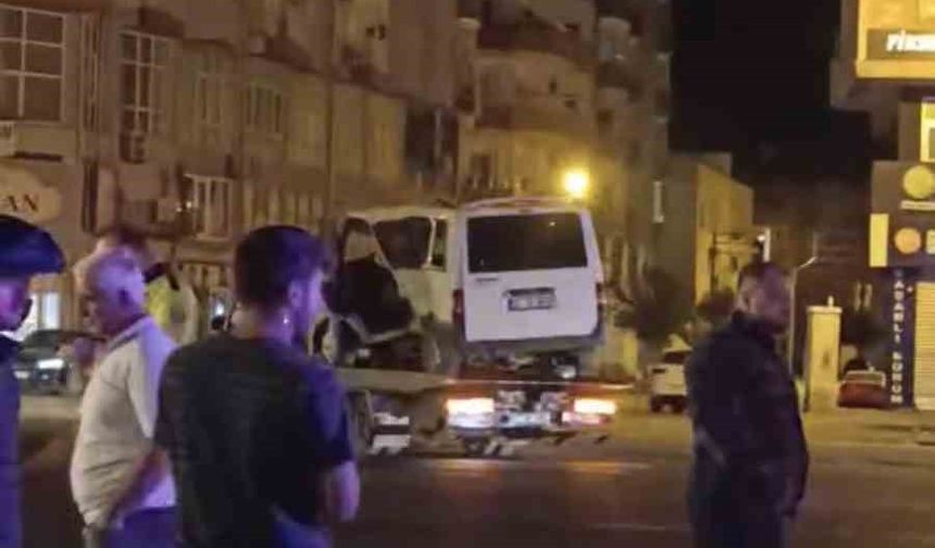 Mardin’de zincirleme trafik kazası: 1 yaralı