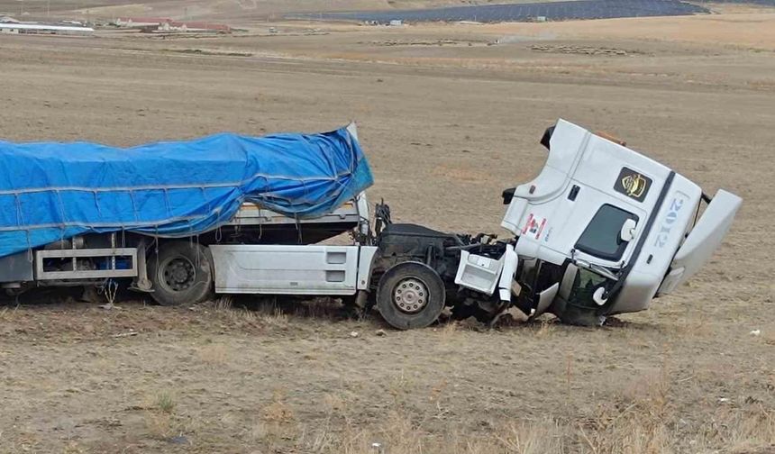 Şarampole yuvarlandı, burnu bile kanamadan kurtuldu