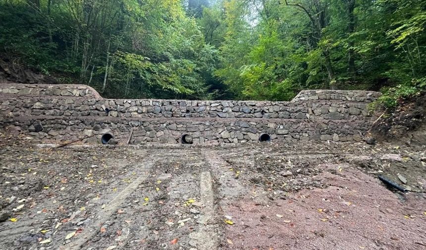 Sinop’ta sel ve erozyon riski azaltıldı