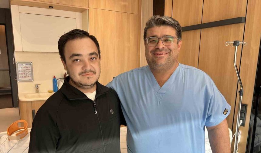Beyincik sarkması ameliyatı sonrası sağlığına kavuştu