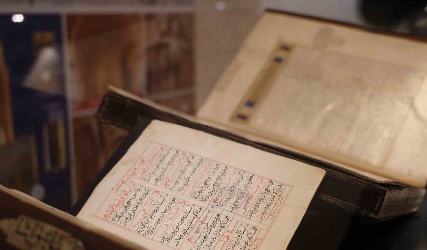 İlk kez İstanbul dışına çıkarılan yazma eserler, Ahilik Müzesi’nde sergileniyor